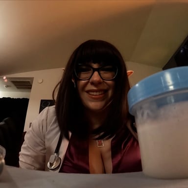 Giantess Elf Doctors Treat Tiny with Cum Jane Judge vr porn video