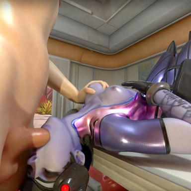 Widowmaker Facefuck (A XXX Parody) vr porn video