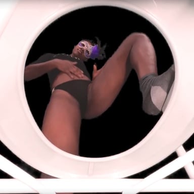 Janitors Fantasy Vol 2 Ebony Toilet POV Ass Worship Lovely Flowers Ebony VR Solos vr porn video