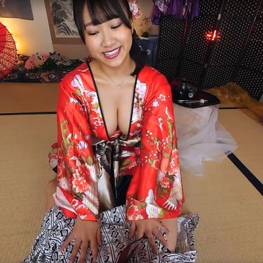 Oiran VR - Whispering Sweetwords That Melt Your Brain P1 KMPVR vr porn video (2)