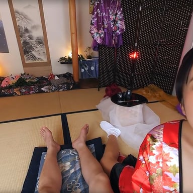 Oiran VR - Whispering Sweetwords That Melt Your Brain P1 KMPVR vr porn video (2)