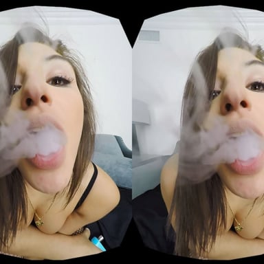 The GFE Collection - All For You - Smoking, Butt Plug, Stockings HologirlsVR Abella Danger VR porn video vrporn.com