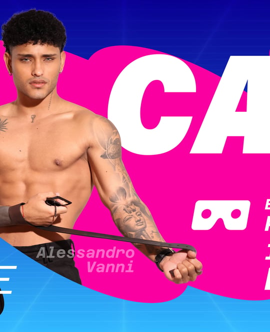 Gay live VR porn