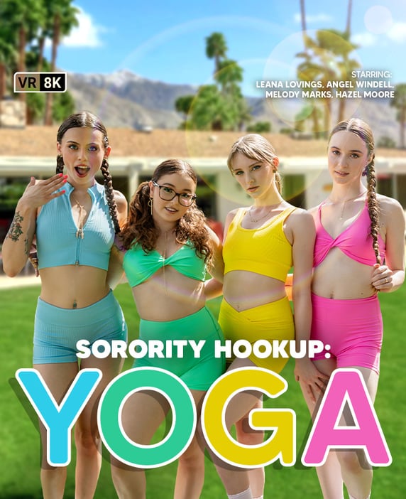 Sorority Hookup: Yoga VR porn video