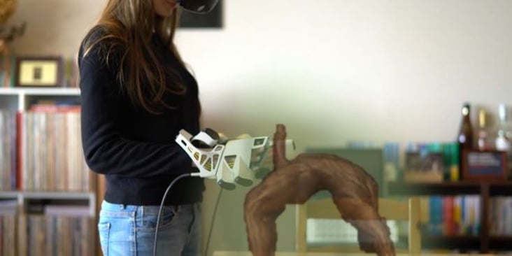 EXOS Haptic VR Exoskeleton Glove will let You Feel that VR Ass