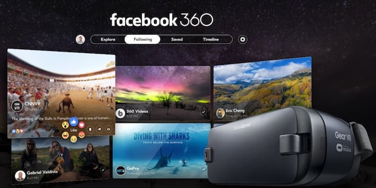 Facebook 360 App lands on Gear VR