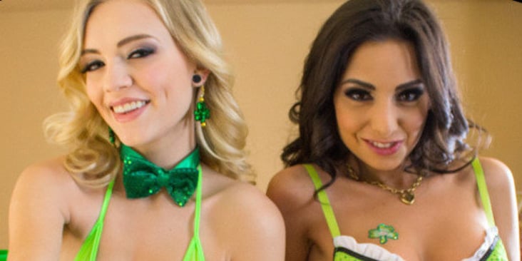 VR Porn Threesome Reviews #56: St. Patrick's Day