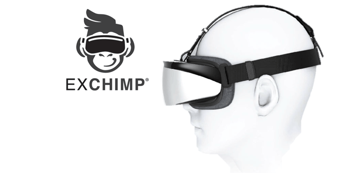 ExChimp, A New Super Portable VR Headset: Perfect for 7-Hour Wack Sessions