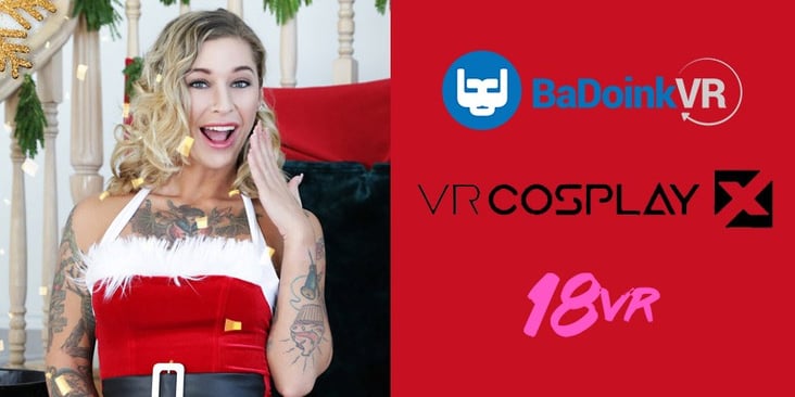 Special 2017 Holiday Discount Links for BadoinkVR, 18VR, and VRCosplayX