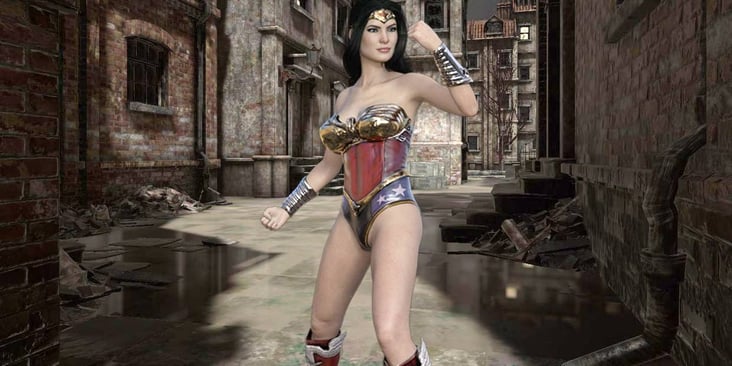 New SinVR Update Featuring Wonder Woman