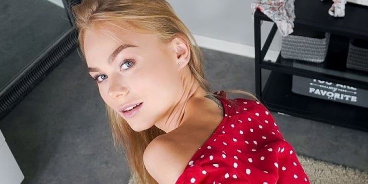Your Beautiful Girlfriend Shows Off What's Under Her Dress