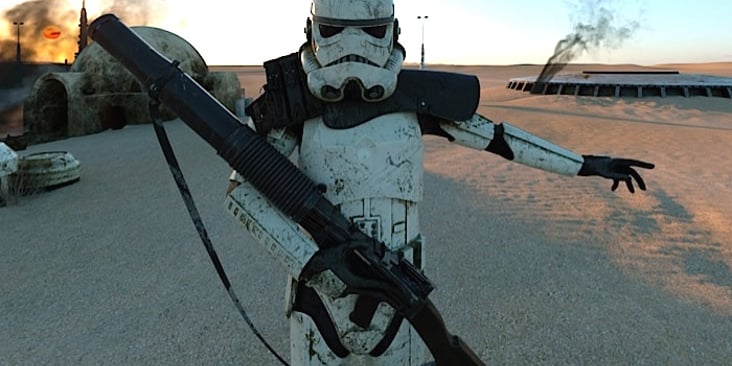 Star Wars Sandtroopers Go Virtual Reality