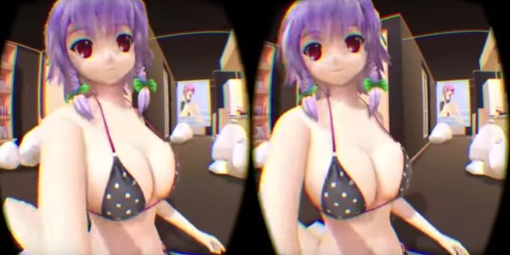 Would You Like To See a Sexy VR Anime Girl Dancing In Your Room?