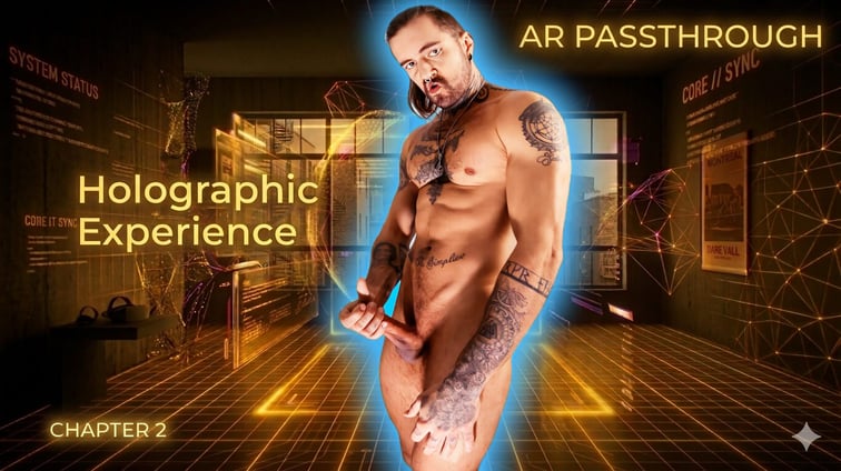[Gay] Holographic Series – Chapter 02: Secret Visit [Passthrough] JackSpanish Jack Spanish VR vr porn video