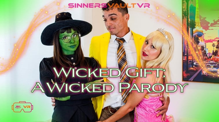 Amone Bane, Lola Aiko, Dakota Quinn - Wicked Gift: A Wicked Parody Dakota Quinn, Lola Aiko SinnersVaultVR vr porn video