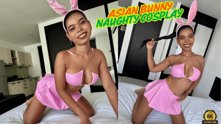 Asian Bunny Naughty Cosplay Fuckfest Pam Sexy AsianSexVR vr porn video