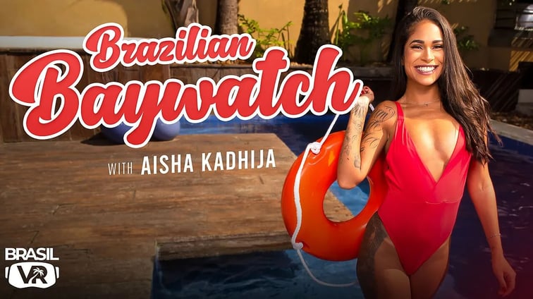 Brazilian Baywatch Aisha Kadhija BrasilVR  vr porn video