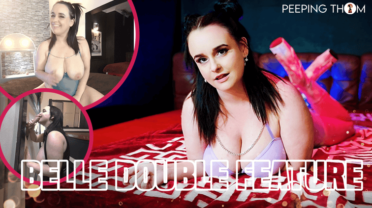 Busty Belle Double Feature Belle Reynolds Peeping Thom vr porn video