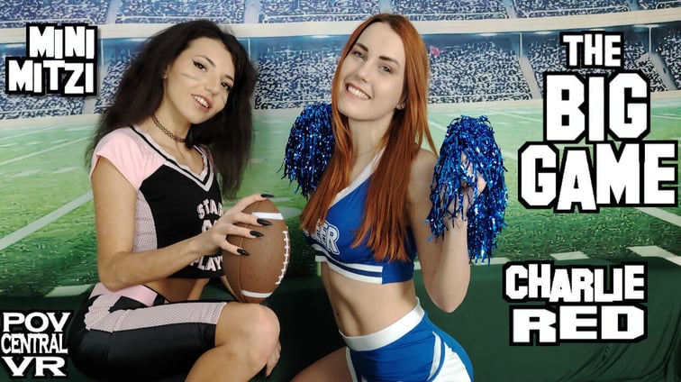 Charlie Red and Mini Mitzi: The Big Game Charlie Red, Mitzi X POV Central vr porn video