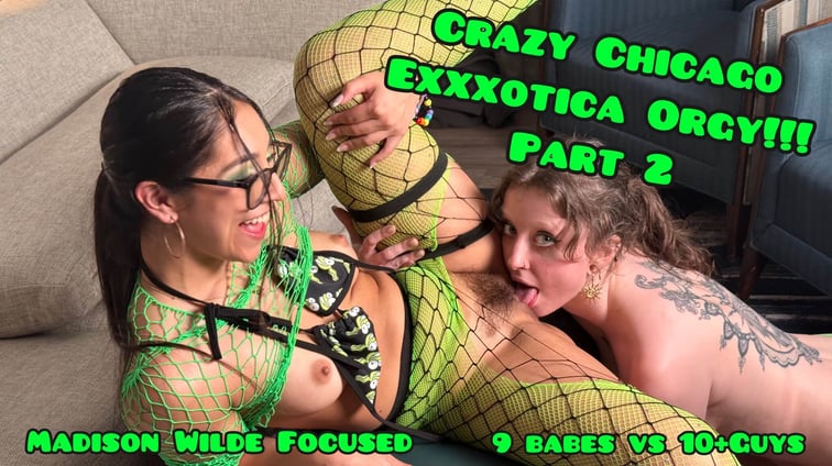 Crazy Chicago Exxxotica Part 2 Anna Cummings, Ashley Ace, Dutch Coco, Khloe Mendosa, Lauren Smith, Madison Wilde, Rebel Rhyder, Sunny Daze, Victoria Peaks WildeVR vr porn video