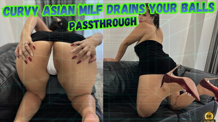 Curvy Asian MILF Drains Your Balls in VR [Passthrough] Gina Moon AsianSexVR Passthrough vr porn video