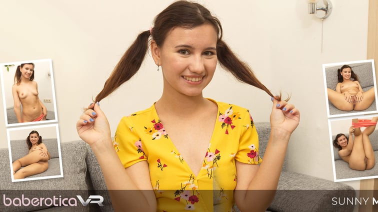 Cute And Tiny Teen Sunny May Wants To Be A Pornstar Sunny May BaberoticaVR vr porn video