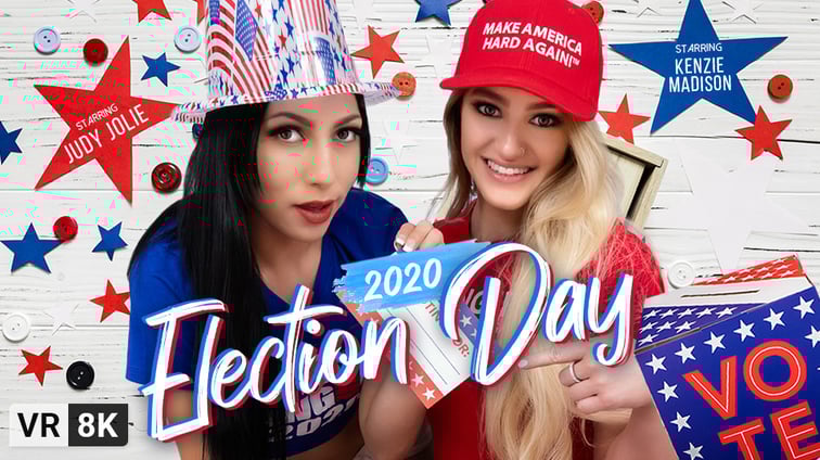 Election Day 2020 Judy Jolie, Kenzie Madison VR Bangers vr porn video