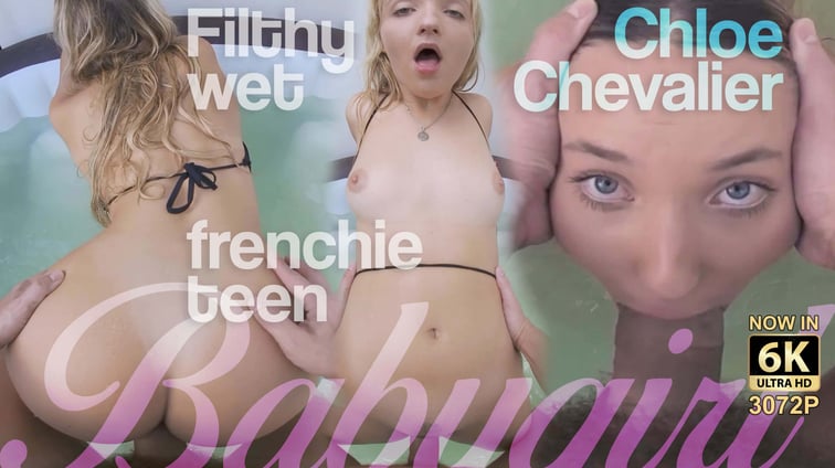 Filthy Wet French Teen Gets a Creampie Chloe Chevalier perVRt vr porn video