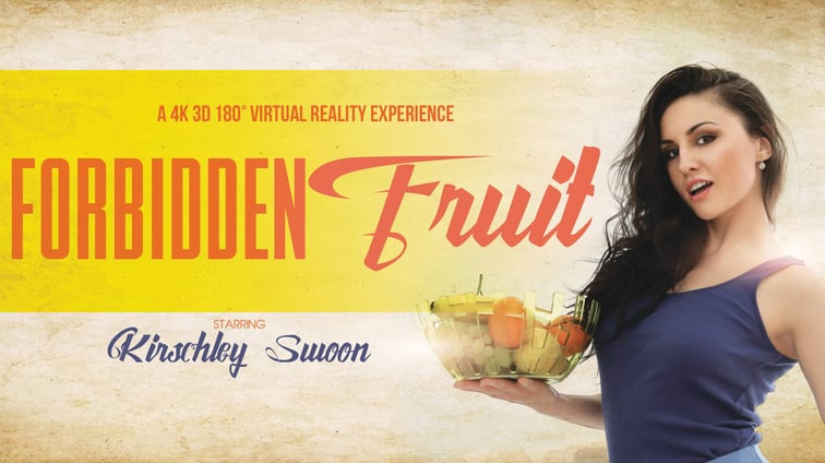 Forbidden Fruit - Fucking Hot Brunette Kirschley Swoon Kirschley Swoon VR Bangers vr porn video