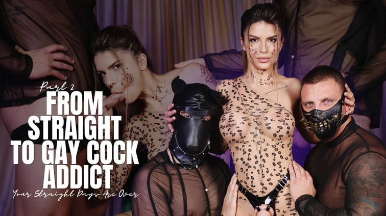 From Straight to Gay Cock Addict Part 2 Alexa Creed Alexa Creed VR vr porn video
