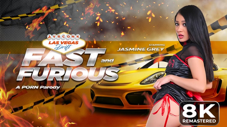 Fuck And Furious Las Vegas Drift [Remastered] Jasmine Grey VR Conk vr porn video