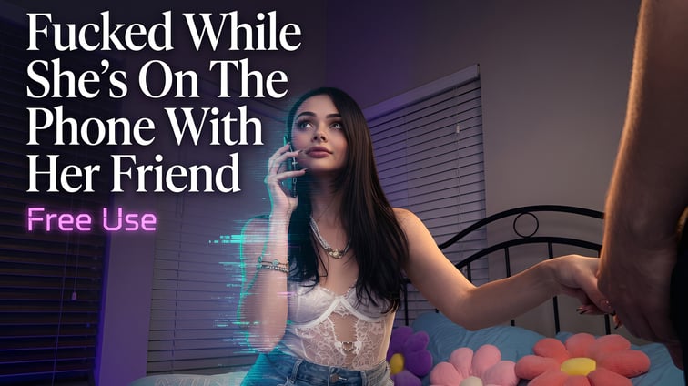 Fucked While She’s on the Phone With Her Friend Bree Sky Bree Sky VR vr porn video