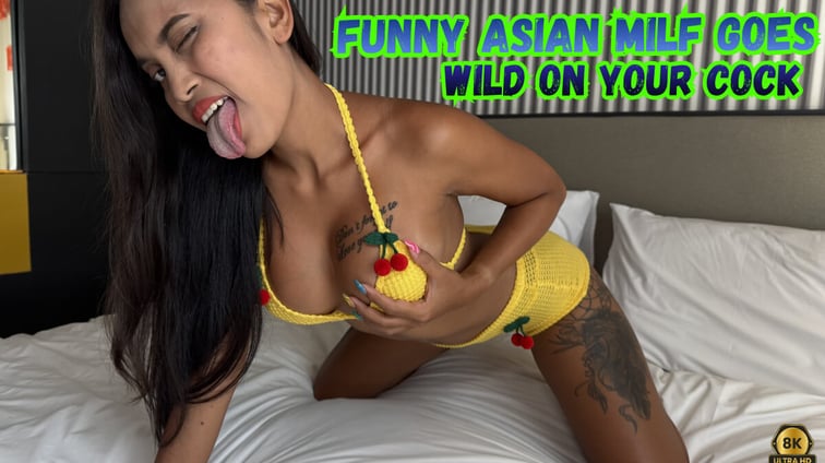 Funny Asian MILF Goes Wild on Your Cock Cherry Lee AsianSexVR vr porn video