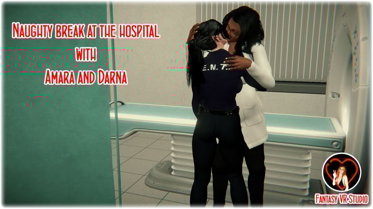 FVR - 34 - Naughty Break at The Hospital - Amara and Darna  Amara FantasyVR Studio vr porn video