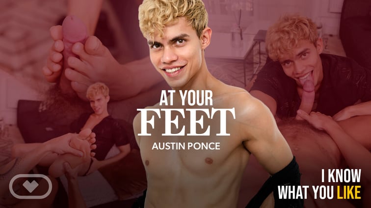 [Gay] At Your Feet Austin Ponce, Jack Bandit VirtualRealGay vr porn video