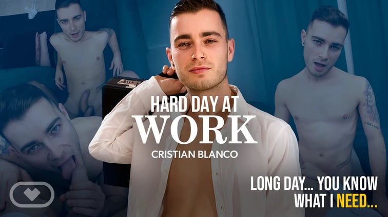 [Gay] Hard Day at Work Cristian Blanco, Danny Bianchi VirtualRealGay vr porn video