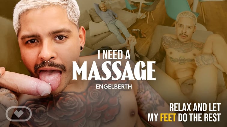 [Gay] I Need a Massage Engelberth, Josh Cavalin VirtualRealGay vr porn video