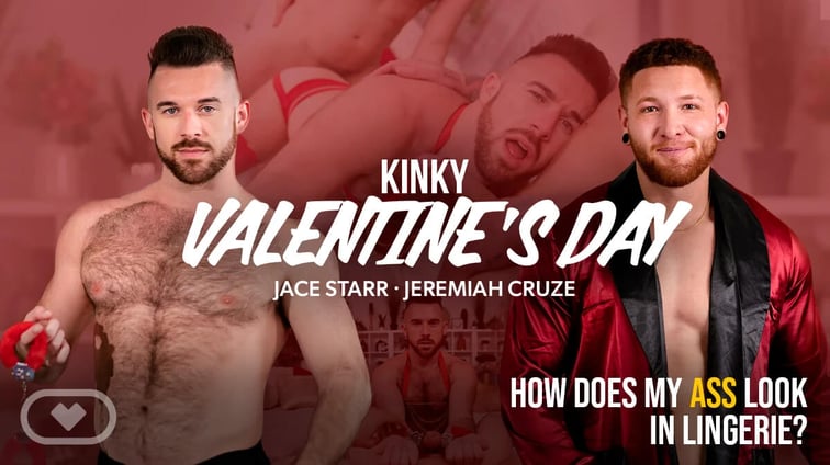 [Gay] Kinky Valentine's Day Jace Starr, Jeremiah Cruze, Kyler Drayke VirtualRealGay vr porn video