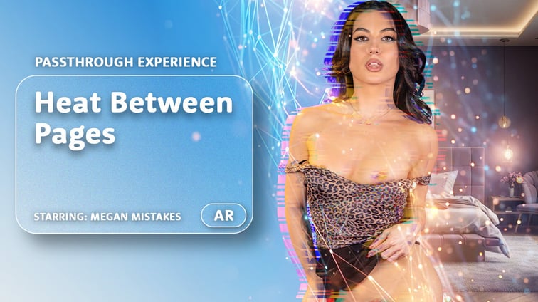Heat Between Pages [Passthrough] Megan Mistakes AR Porn vr porn video