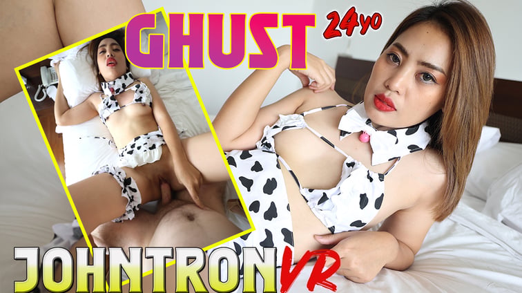 Hot Thai Influencer Wants to Become Pornfamous Ghust JohnTronVR vr porn video