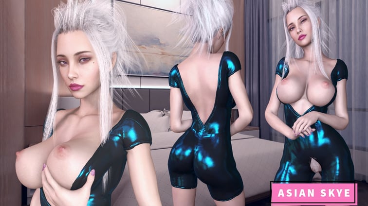 Icy Eurasian Latex Skye Hotel  RedHeatVR vr porn video