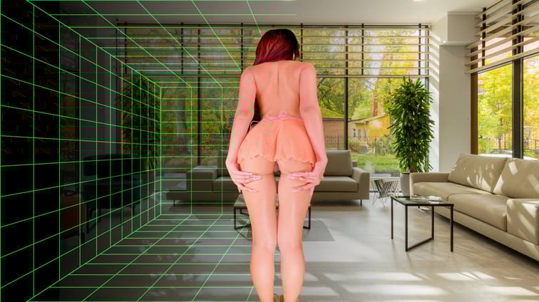 Lifting My Sweet Little Dress in Your Room [Passthrough] Kay Yuma Encanto VR & ASMR vr porn video