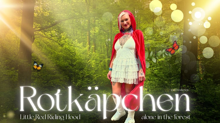 Little Red Riding Hood Alone in the Forrest Dirty D April Movie Productions vr porn video