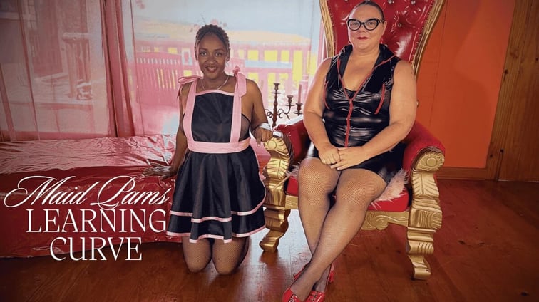 Maid Pams Learning Curve Mistress April, Pam April Movie Productions vr porn video