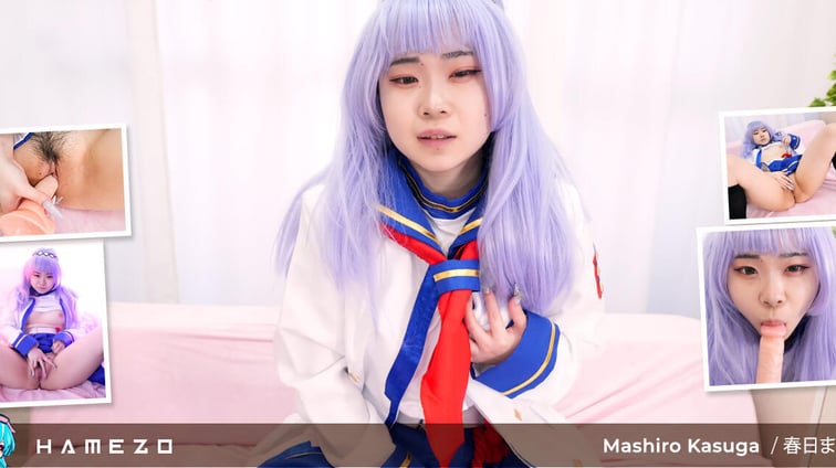 Mashiro Kasuga Loves Masturbating in Anime Cosplay Mashiro Kasuga Hamezo vr porn video