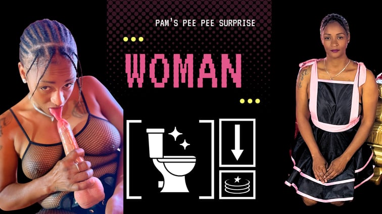 Pam's Pee Surprise Pam April Movie Productions vr porn video