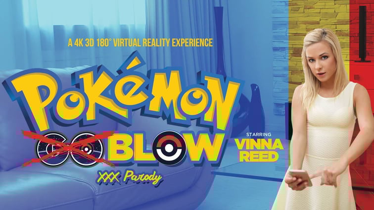 Pokemon Blow - Vinna Reed Cock Fuck VR Porno Vinna Reed VR Bangers vr porn video