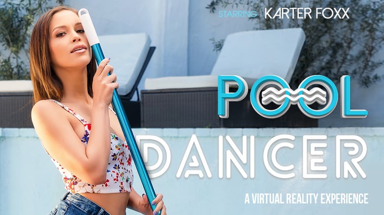 Pool Dancer - Bathing Brunette Karter Foxx VR Bangers vr porn video