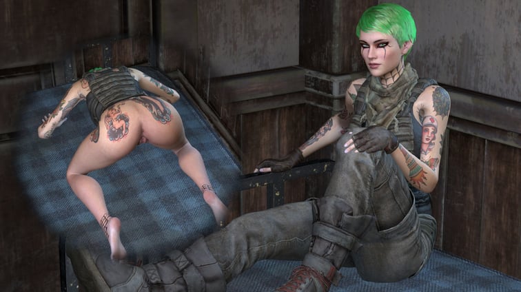 Punk Apocalypse VirtualPassionVR 3D CGI Model VirtualPassionVR vr porn video