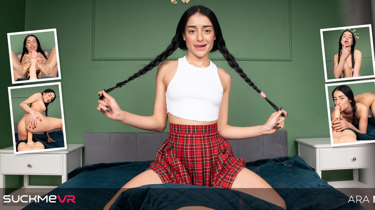 Skinny Russian Ara Mix Proves That Her Pussy Can Take A Stretching Ara Mix Suck Me VR vr porn video